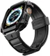 Spigen Rugged Armor Pro - Apple Watch Ultra 49MM 3/2/1 - Hoesje en Bandje Zwart afbeelding 8