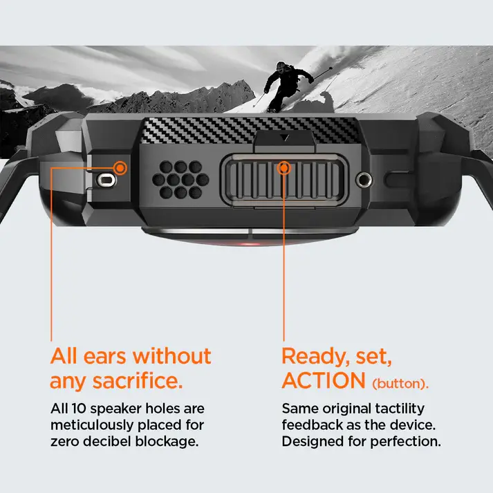 Spigen Rugged Armor Pro - Apple Watch Ultra 49MM 3/2/1 - Hoesje en Bandje Zwart afbeelding 16