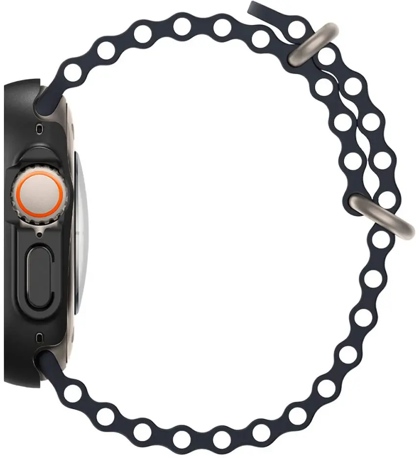 Spigen Thin Fit 360 Apple Watch Ultra 49MM 3/2/1 Hoesje Waterdicht Zwart afbeelding 14