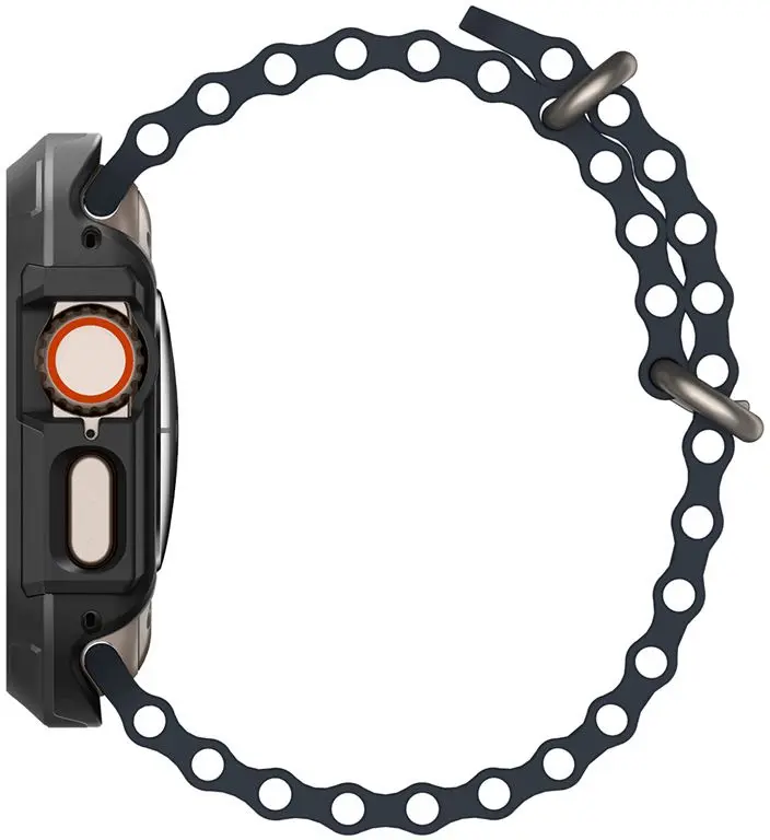 Spigen Lock Fit - Apple Watch Ultra 49MM 3/2/1 Case Zwart afbeelding 18