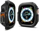 Spigen Lock Fit - Apple Watch Ultra 49MM 3/2/1 Case Zwart afbeelding 4