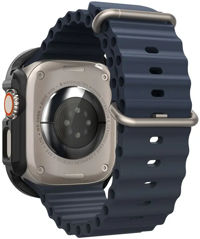 Spigen Lock Fit - Apple Watch Ultra 49MM 3/2/1 Case Zwart afbeelding 14
