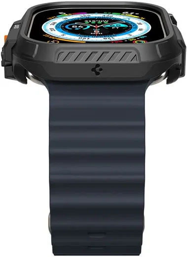 Spigen Lock Fit - Apple Watch Ultra 49MM 3/2/1 Case Zwart afbeelding 16