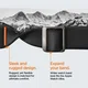 Spigen Lite Fit Pro Apple Watch Ultra 4/3/2/1 49mm Bandje met Hoesje Zwart afbeelding 5