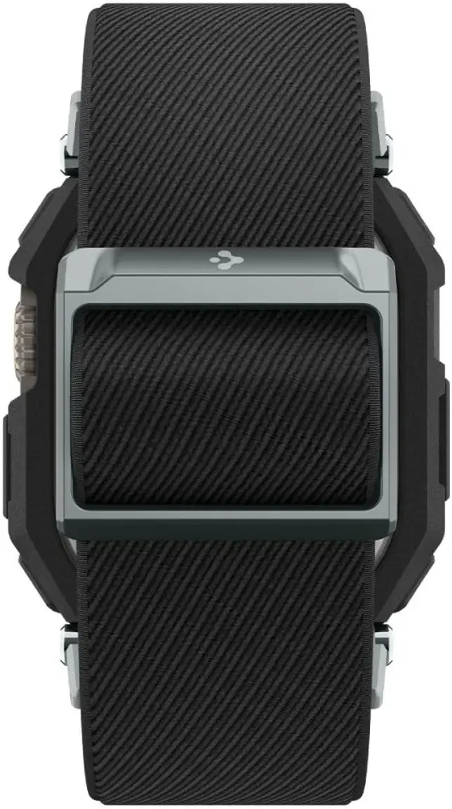 Spigen Lite Fit Pro Apple Watch Ultra 4/3/2/1 49mm Bandje met Hoesje Zwart afbeelding 12