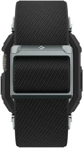 Spigen Lite Fit Pro Apple Watch Ultra 4/3/2/1 49mm Bandje met Hoesje Zwart afbeelding 12