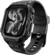 Spigen Rugged Armor Pro - Apple Watch 12 46MM - Hoesje en Bandje (S) - Zwart afbeelding 1