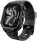 Spigen Rugged Armor Pro - Apple Watch 12 46MM - Hoesje en Bandje (L) - Zwart afbeelding 1
