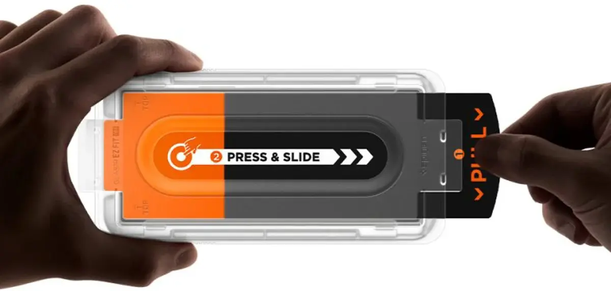 Spigen EZ Fit HD GLAS.tR Samsung Z Fold 8 Ultra / Z Fold 7 Privacy Glass 2-Pack afbeelding 13