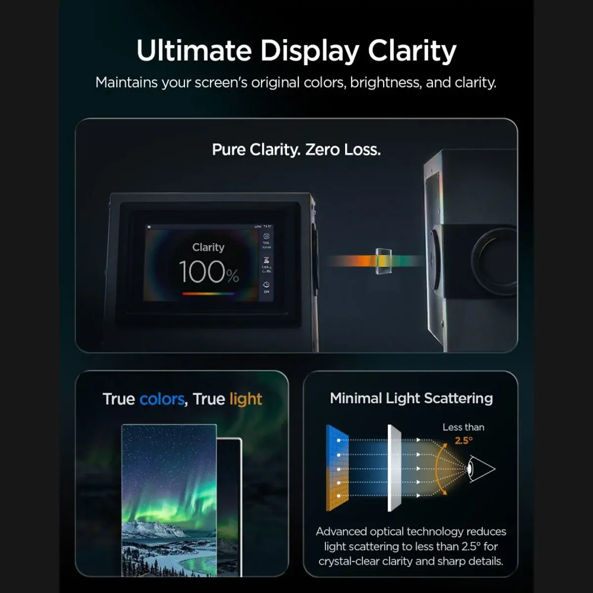 Spigen EZ Fit HD GLAS.tR Samsung Z Fold 8 Ultra / Z Fold 7 Privacy Glass 2-Pack afbeelding 6