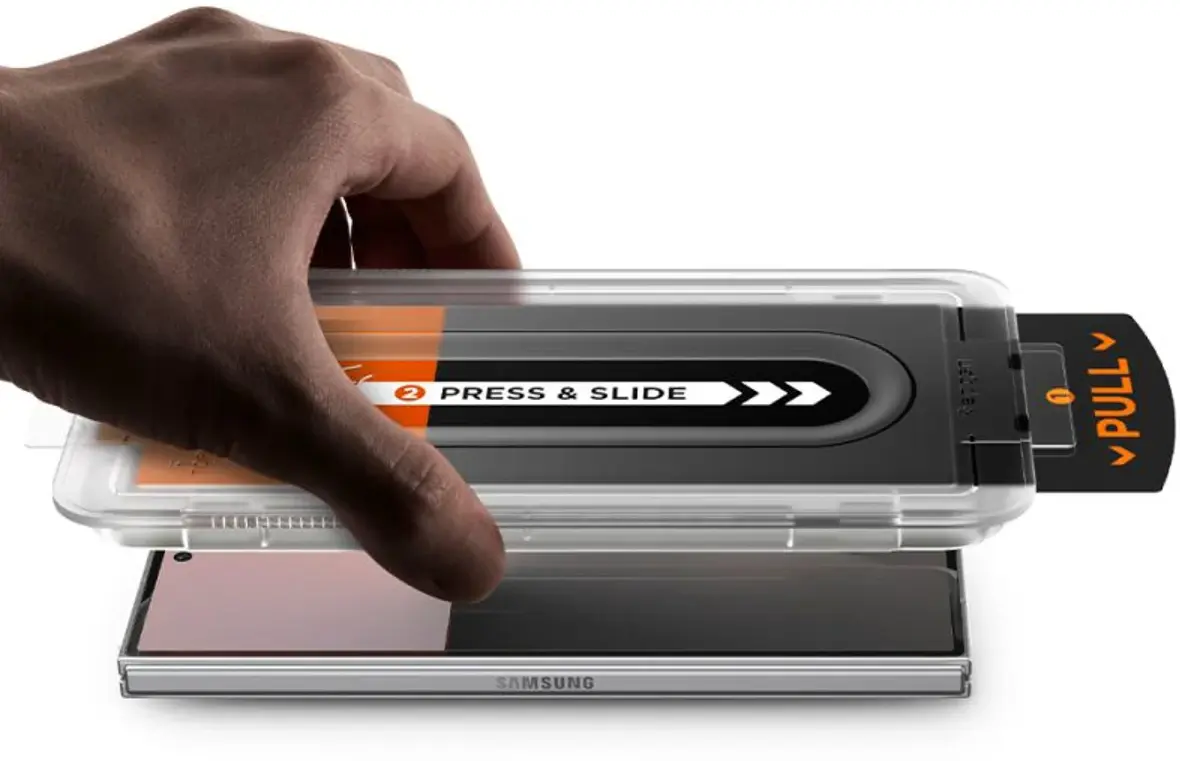 Spigen EZ Fit HD GLAS.tR Samsung Z Fold 8 Ultra / Z Fold 7 Privacy Glass 2-Pack afbeelding 15