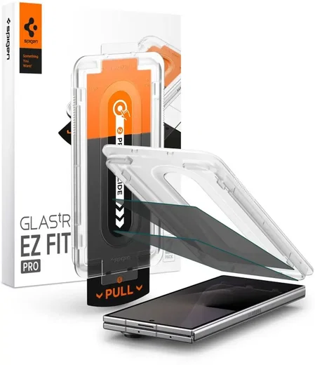 Spigen EZ Fit HD GLAS.tR Samsung Z Fold 8 Ultra / Z Fold 7 Privacy Glass 2-Pack afbeelding 1