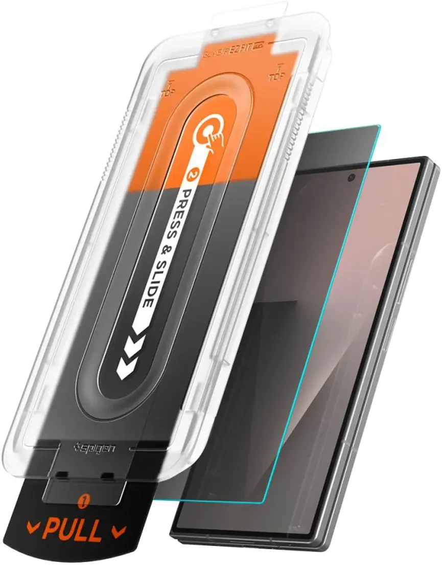 Spigen EZ Fit HD GLAS.tR Samsung Z Fold 8 Ultra / Z Fold 7 Privacy Glass 2-Pack afbeelding 2