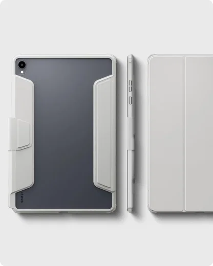 Spigen Ultra Hybrid Pro Samsung Galaxy Tab S12 Plus Hoes Book Case Grijs afbeelding 7