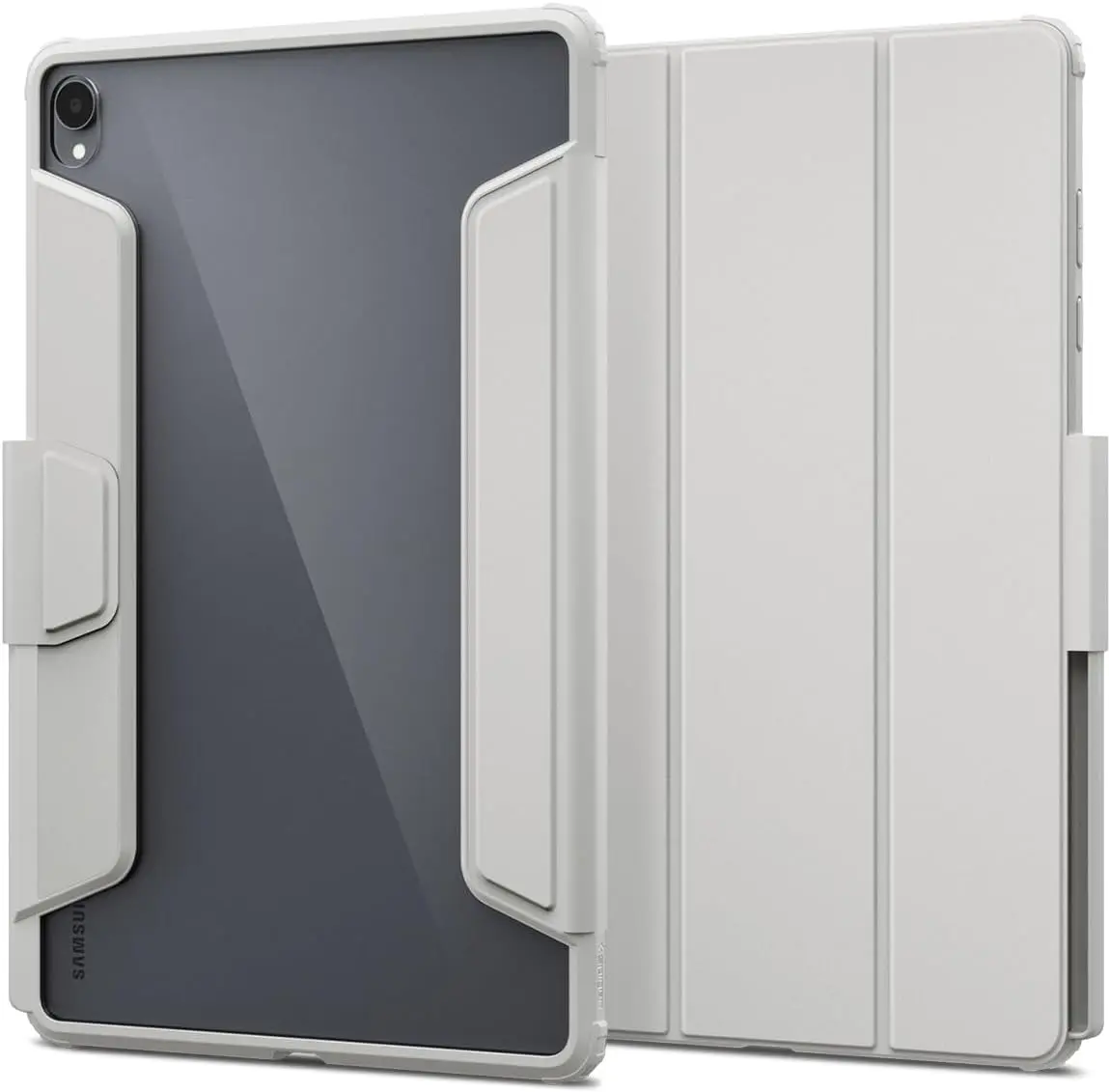 Spigen Ultra Hybrid Pro Samsung Galaxy Tab S12 Plus Hoes Book Case Grijs afbeelding 1