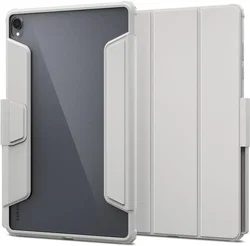 Spigen Ultra Hybrid Pro Samsung Galaxy Tab S12 Plus Hoes Book Case Grijs afbeelding