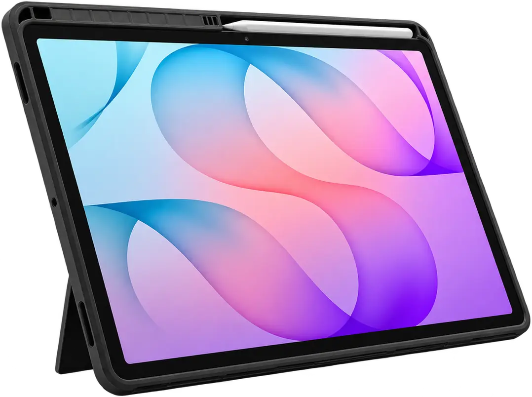 Spigen Tough Armor Pro Samsung Galaxy Tab S12 Plus Hoes Back Cover Zwart afbeelding 9