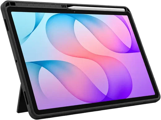 Spigen Tough Armor Pro Samsung Galaxy Tab S12 Plus Hoes Back Cover Zwart afbeelding 9