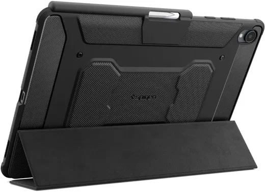 Spigen Rugged Armor Pro Samsung Galaxy Tab S12 Plus Hoes Book Case Zwart afbeelding 12