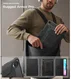 Spigen Rugged Armor Pro Samsung Galaxy Tab S12 Plus Hoes Book Case Zwart afbeelding 3