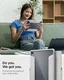 Spigen Air Skin Pro Samsung Galaxy Tab S12 Plus Hoes Book Case Grijs afbeelding 3