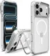 Spigen Ultra Hybrid iPhone 18 Pro / 17 Pro Hoesje MagSafe Kickstand Zilver afbeelding 11