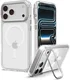 Spigen Ultra Hybrid iPhone 18 Pro / 17 Pro Hoesje MagSafe Kickstand Zilver