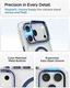 Spigen Ultra Hybrid iPhone 18 Pro / 17 Pro Hoesje MagSafe Kickstand Blauw afbeelding 7