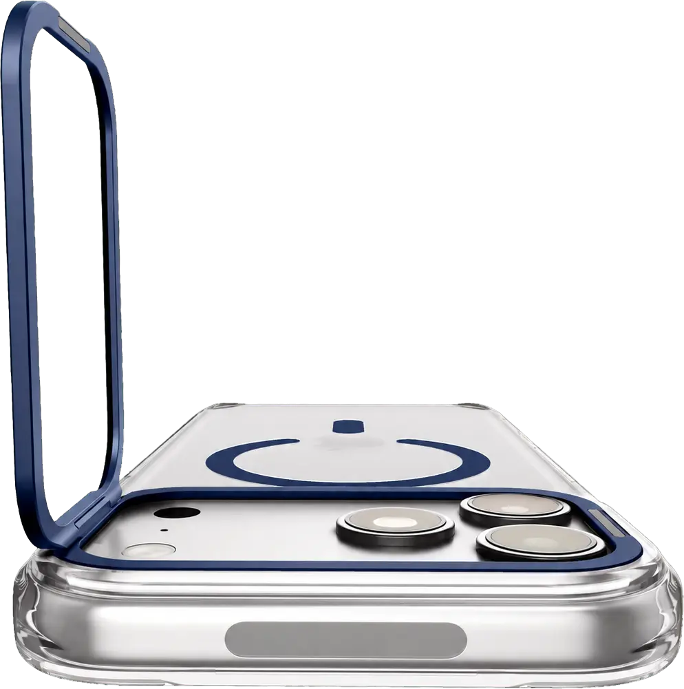 Spigen Ultra Hybrid iPhone 18 Pro / 17 Pro Hoesje MagSafe Kickstand Blauw afbeelding 12