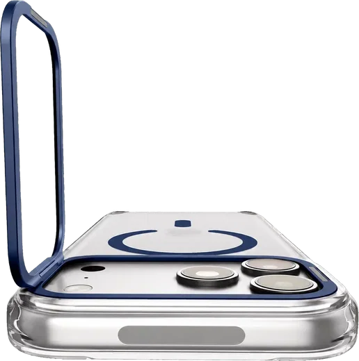 Spigen Ultra Hybrid iPhone 18 Pro / 17 Pro Hoesje MagSafe Kickstand Blauw afbeelding 12