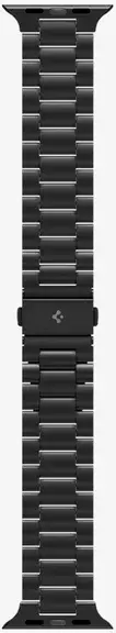 Spigen Modern Fit Apple Watch 1-12/SE/Ultra 49/46/45/44MM Bandje Zwart afbeelding 7
