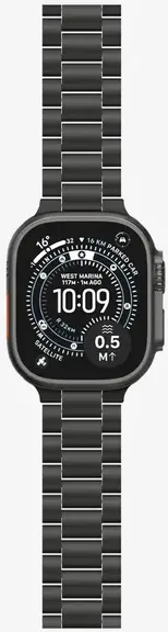 Spigen Modern Fit Apple Watch 1-12/SE/Ultra 49/46/45/44MM Bandje Zwart afbeelding 6