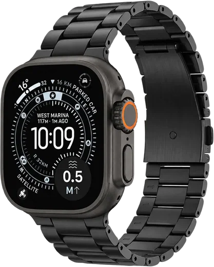 Spigen Modern Fit Apple Watch 1-12/SE/Ultra 49/46/45/44MM Bandje Zwart afbeelding 1