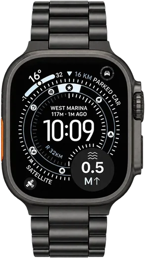 Spigen Modern Fit Apple Watch 1-12/SE/Ultra 49/46/45/44MM Bandje Zwart afbeelding 2