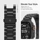 Spigen Modern Fit Apple Watch 1-12/SE/Ultra 49/46/45/44MM Bandje Zwart afbeelding 12