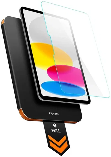 Spigen EZ Fit GLAS.tR Apple iPad 10.9 (2022) 11 (2025) Screen Protector 1-Pack afbeelding 11