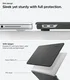 Spigen Urban Fit MacBook Neo Laptop Hoes Nylon Zwart afbeelding 10
