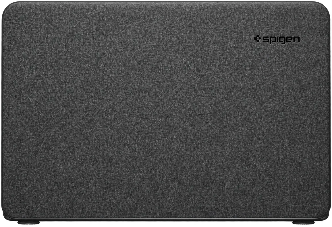 Spigen Urban Fit MacBook Neo Laptop Hoes Nylon Zwart afbeelding 3