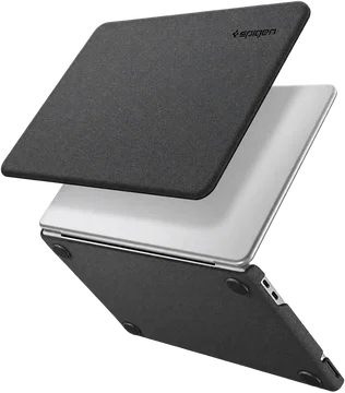 Spigen Urban Fit MacBook Neo Laptop Hoes Nylon Zwart