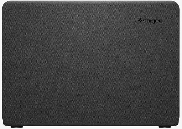 Spigen Urban Fit MacBook Neo Laptop Hoes Nylon Zwart afbeelding 6
