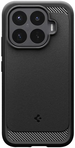 Spigen Rugged Armor Xiaomi 17T Pro Hoesje Back Cover Zwart afbeelding 2