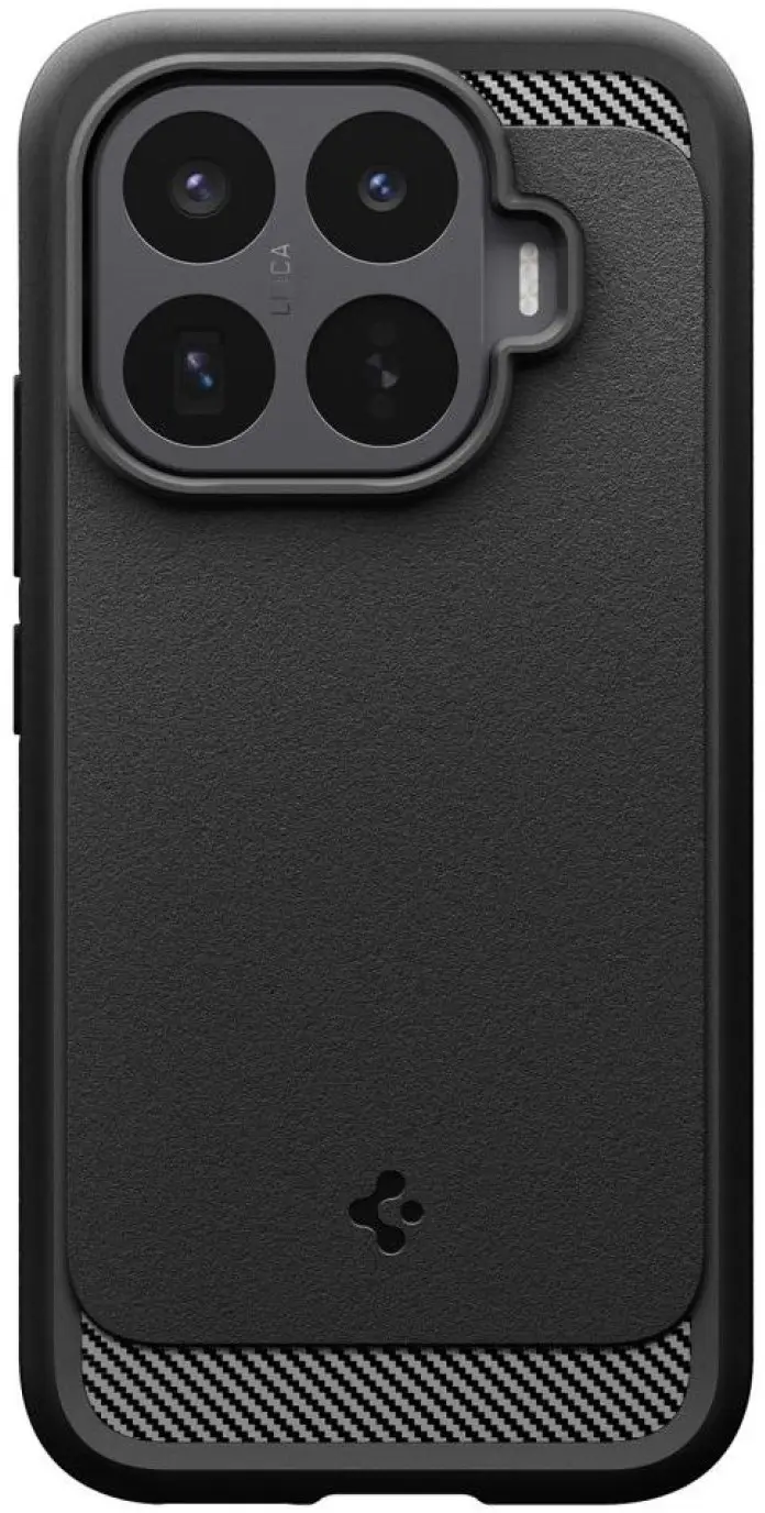 Spigen Rugged Armor Xiaomi 17T Hoesje Back Cover Zwart afbeelding 2