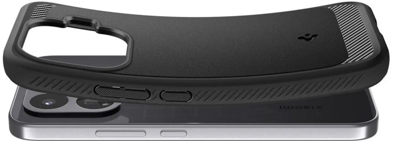 Spigen Rugged Armor Xiaomi 17T Hoesje Back Cover Zwart afbeelding 10