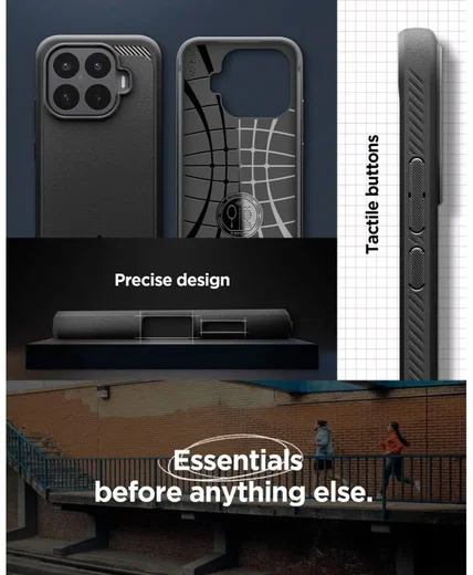 Spigen Rugged Armor Xiaomi 17T Hoesje Back Cover Zwart afbeelding 7