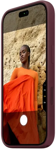 Origineel Apple iPhone 18 Pro Hoesje MagSafe Silicone Case Burgundy afbeelding 5