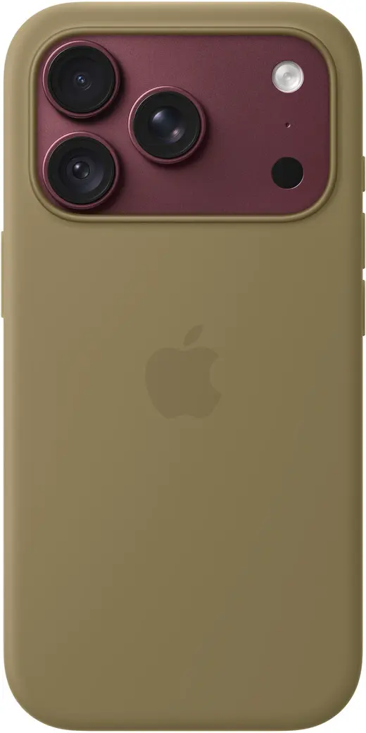 Origineel Apple iPhone 18 Pro Hoesje MagSafe Silicone Case Groen afbeelding 2