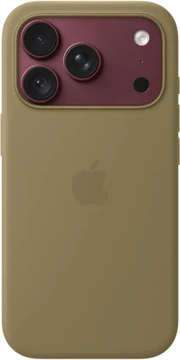 Origineel Apple iPhone 18 Pro Hoesje MagSafe Silicone Case Groen afbeelding 2