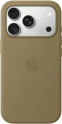 Origineel Apple iPhone 18 Pro Hoesje MagSafe Silicone Case Groen afbeelding