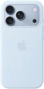Origineel Apple iPhone 18 Pro Hoesje MagSafe Silicone Case Licht Blauw