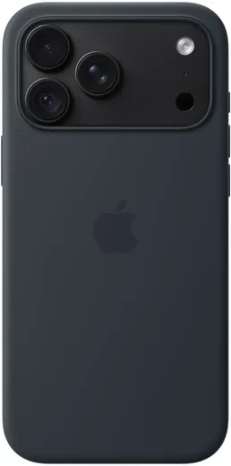Origineel Apple iPhone 18 Pro Hoesje MagSafe Silicone Case Donker Blauw afbeelding 1
